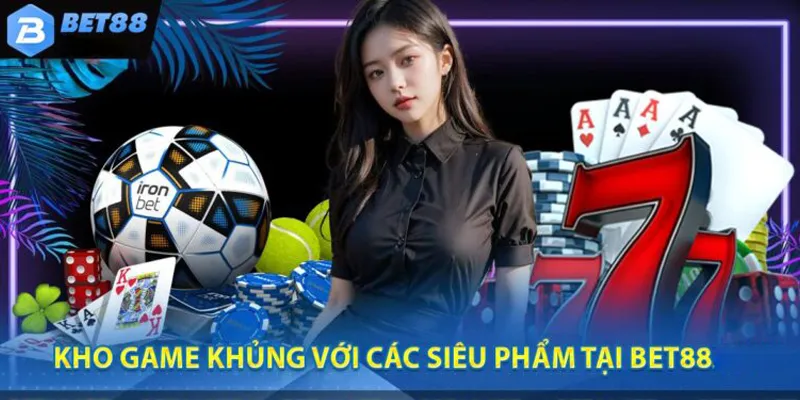 bet88 12 Kho game khủng với các siêu phẩm có tại bet88